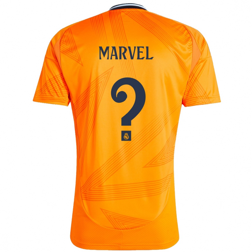 Enfant Football Maillot Marvel #0 Orange Tenues Extérieur 2024/25