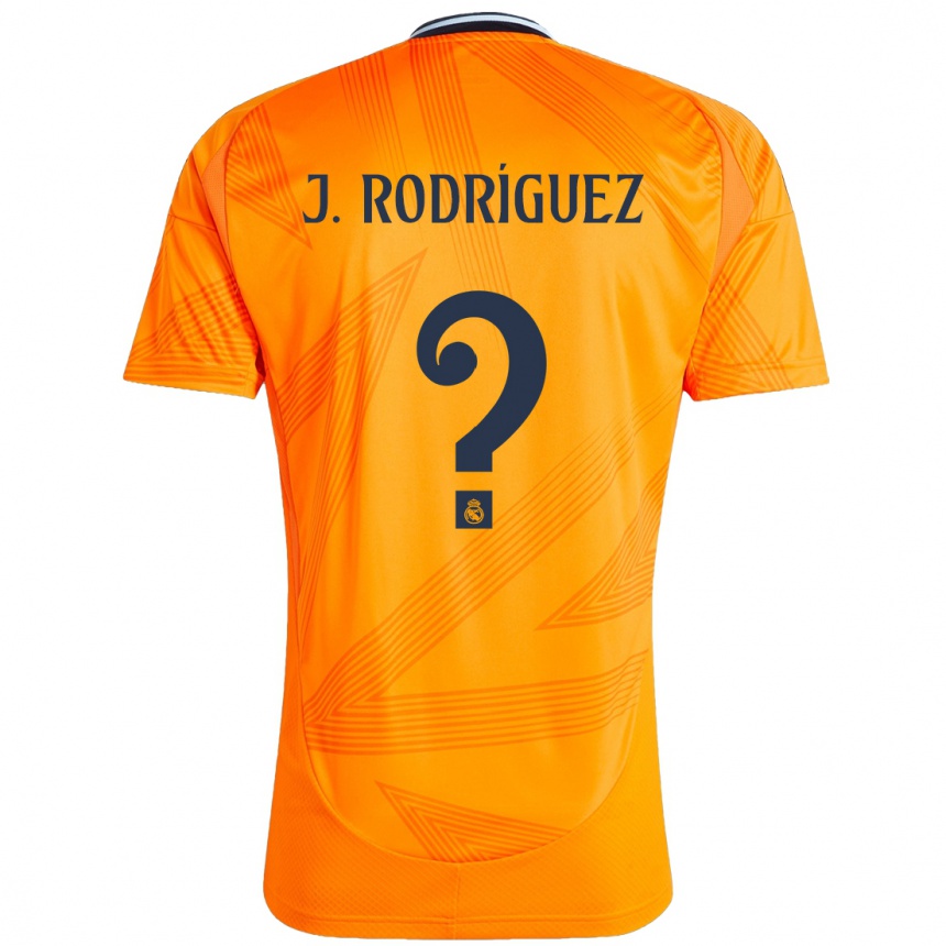 Enfant Football Maillot Juan Rodríguez #0 Orange Tenues Extérieur 2024/25