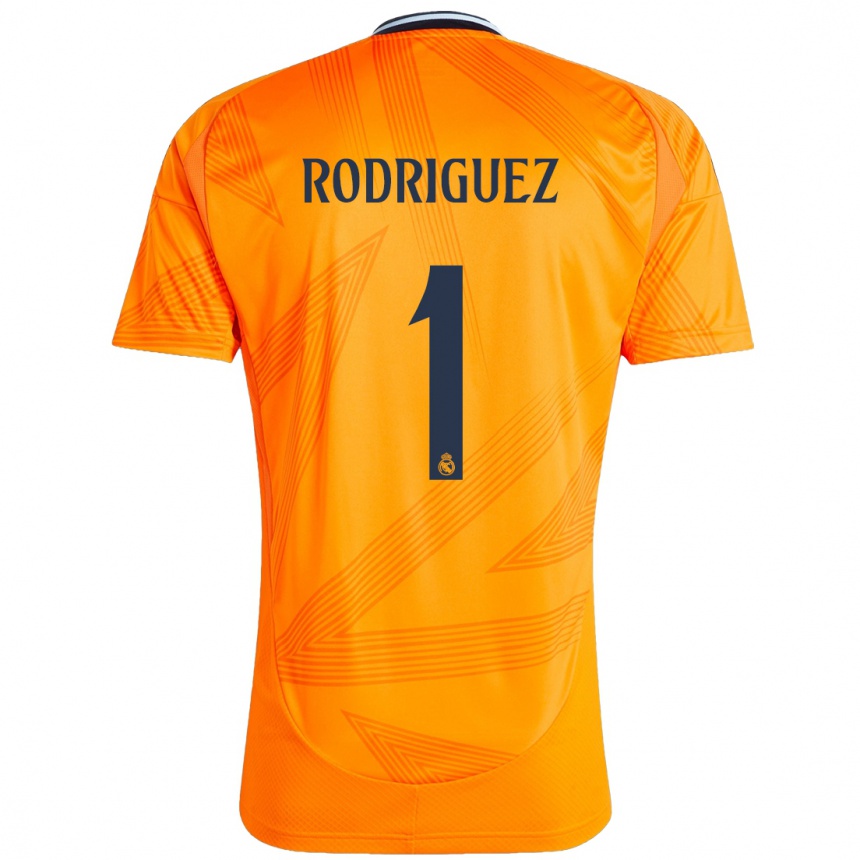 Enfant Football Maillot Misa Rodriguez #1 Orange Tenues Extérieur 2024/25