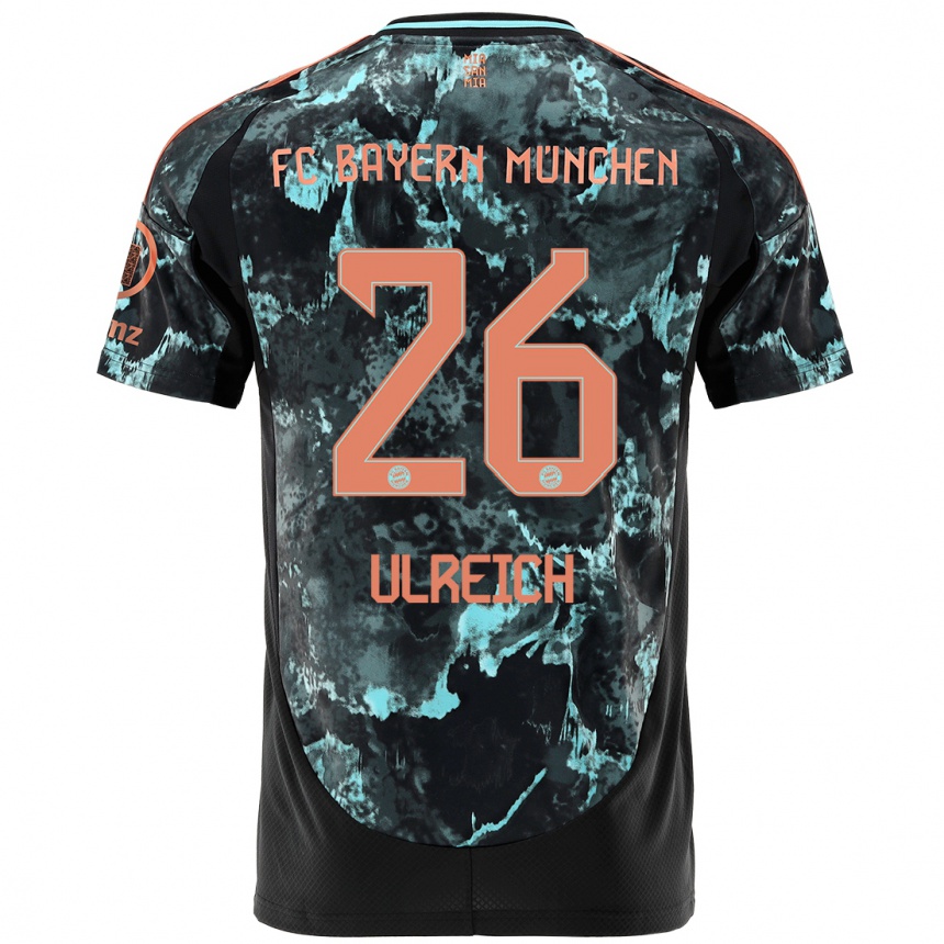 Enfant Football Maillot Sven Ulreich #26 Noir Tenues Extérieur 2024/25