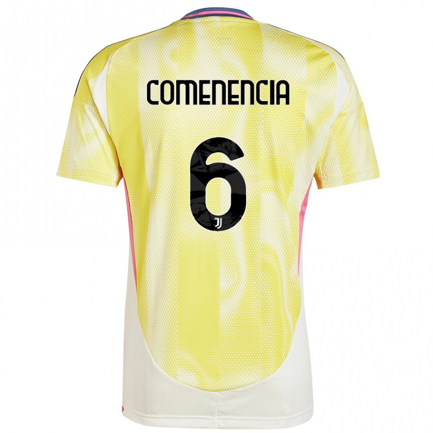 Enfant Football Maillot Livano Comenencia #6 Jaune Solaire Tenues Extérieur 2024/25