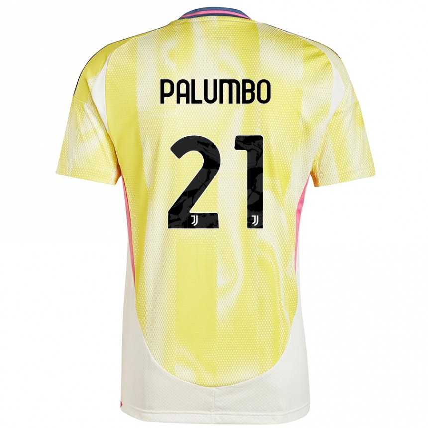 Enfant Football Maillot Martin Palumbo #21 Jaune Solaire Tenues Extérieur 2024/25