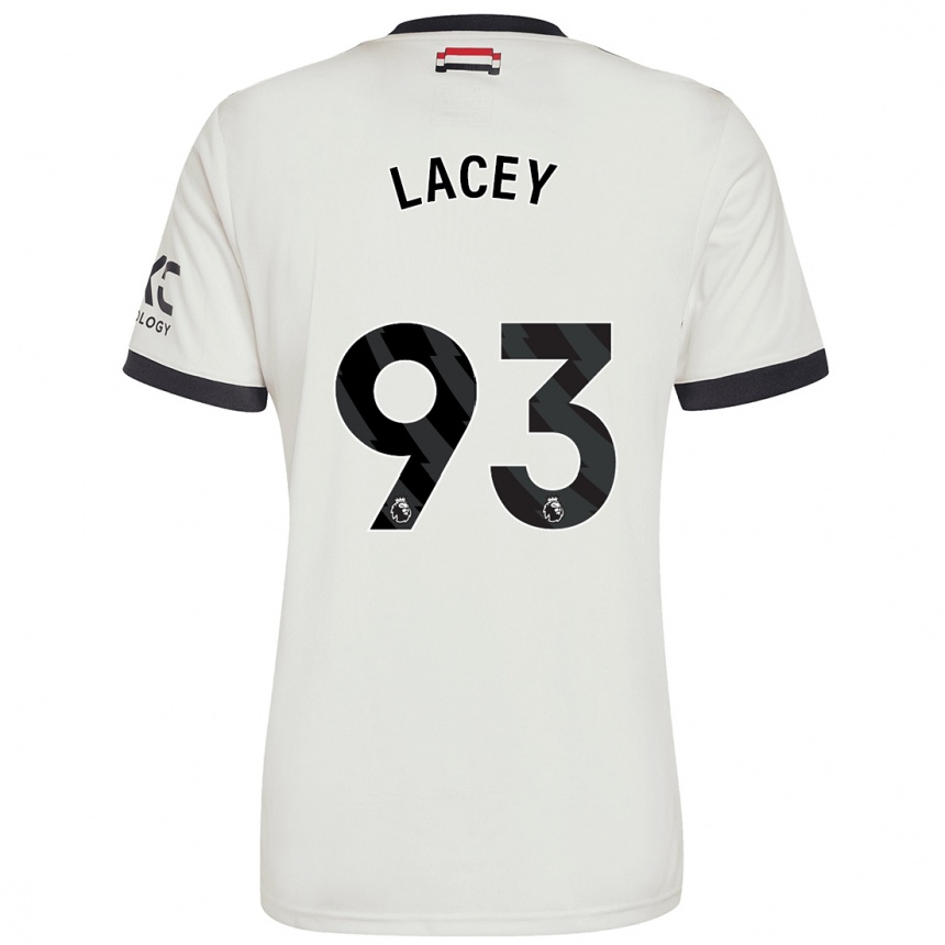 Enfant Football Maillot Shea Lacey #93 Blanc Cassé Troisieme 2024/25