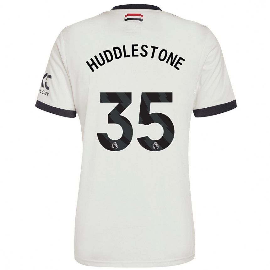 Enfant Football Maillot Tom Huddlestone #35 Blanc Cassé Troisieme 2024/25