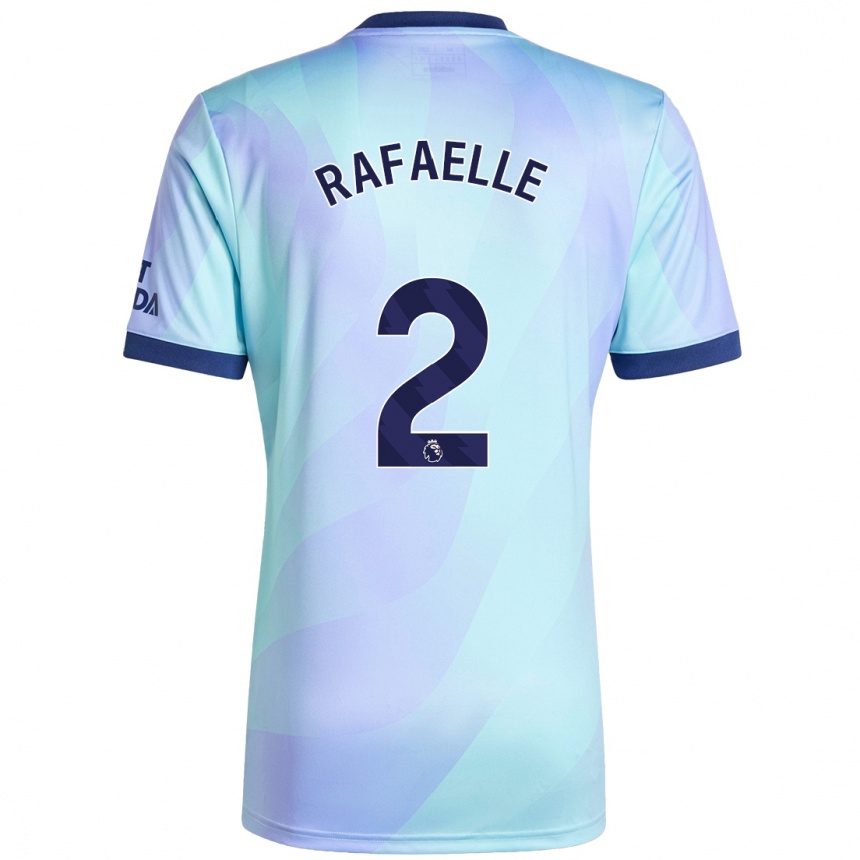 Enfant Football Maillot Rafaelle Souza #2 Aqua Troisieme 2024/25