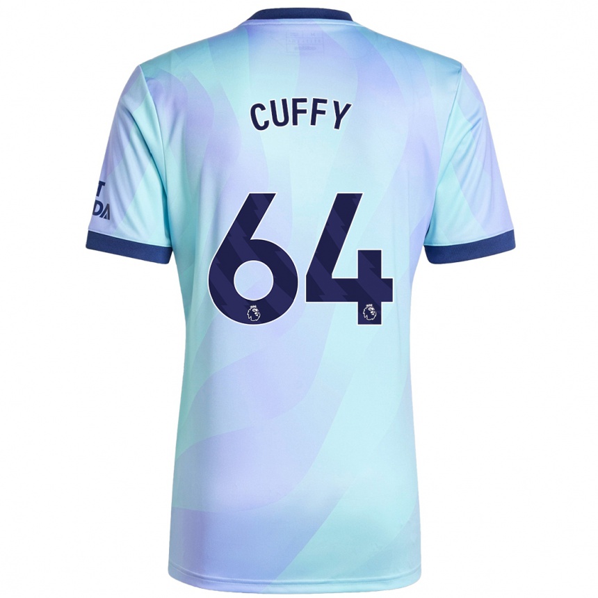 Enfant Football Maillot Brooke Norton Cuffy #64 Aqua Troisieme 2024/25