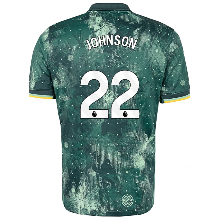 Enfant Football Maillot Brennan Johnson #22 Vert Menthe Troisieme 2024/25