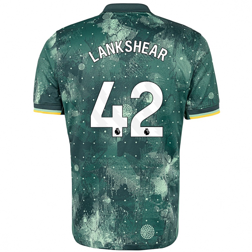 Enfant Football Maillot Will Lankshear #42 Vert Menthe Troisieme 2024/25