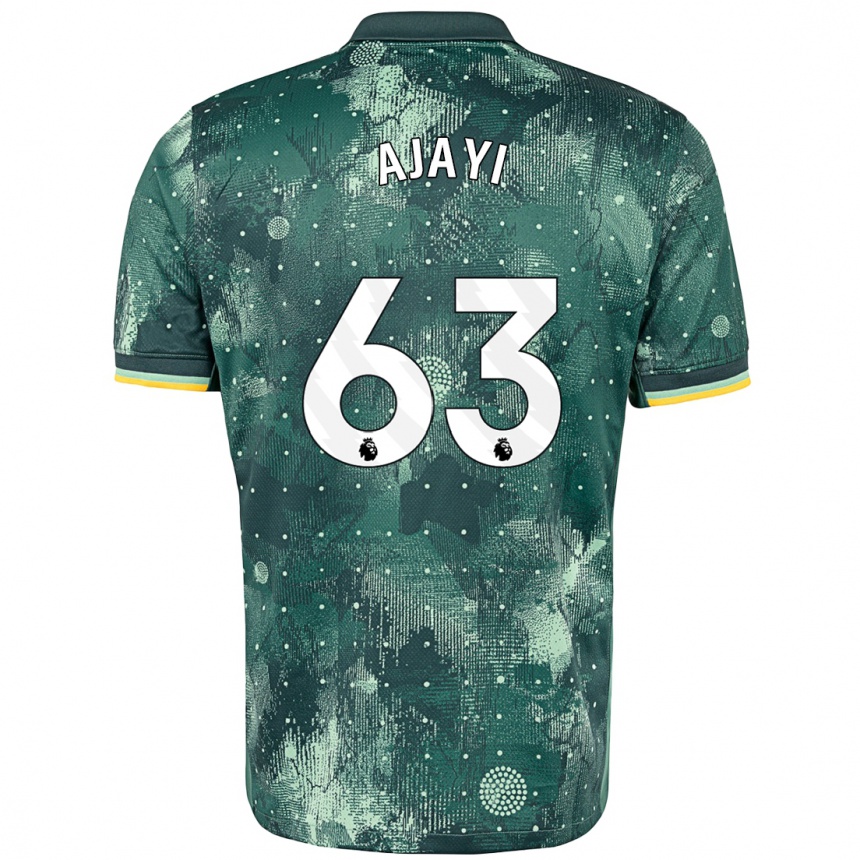 Enfant Football Maillot Damola Ajayi #63 Vert Menthe Troisieme 2024/25