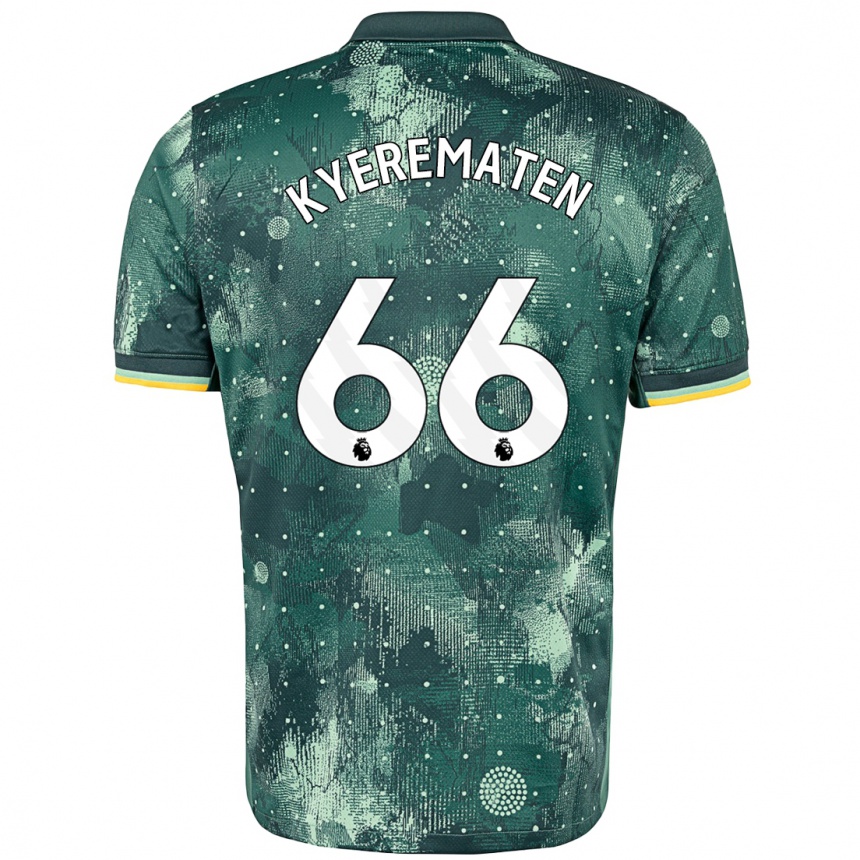 Enfant Football Maillot Rio Kyerematen #66 Vert Menthe Troisieme 2024/25