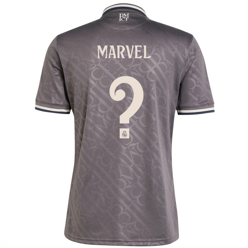 Enfant Football Maillot Marvel #0 Anthracite Troisieme 2024/25