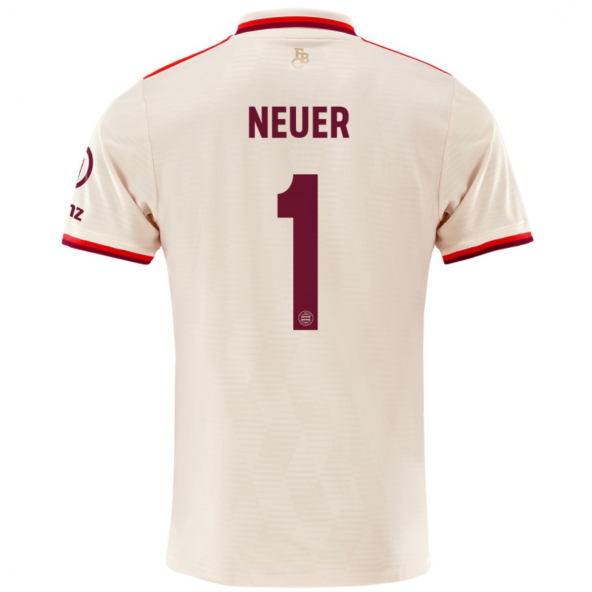 Enfant Football Maillot Manuel Neuer #1 Lin Troisieme 2024/25