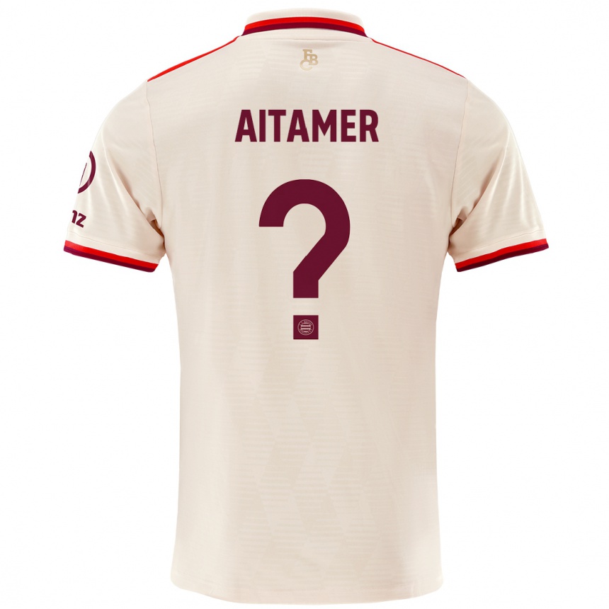 Enfant Football Maillot Younes Aitamer #0 Lin Troisieme 2024/25