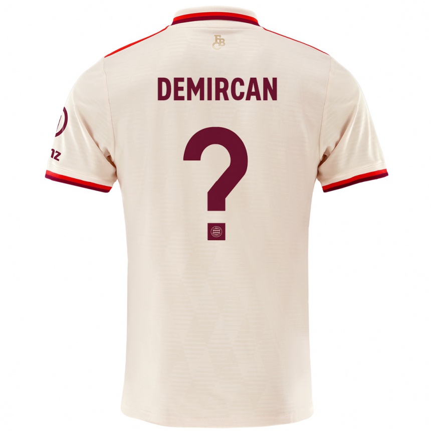 Enfant Football Maillot Emirhan Demircan #0 Lin Troisieme 2024/25