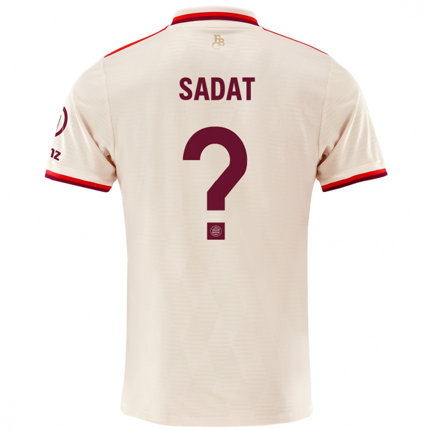 Enfant Football Maillot Mudaser Sadat #0 Lin Troisieme 2024/25