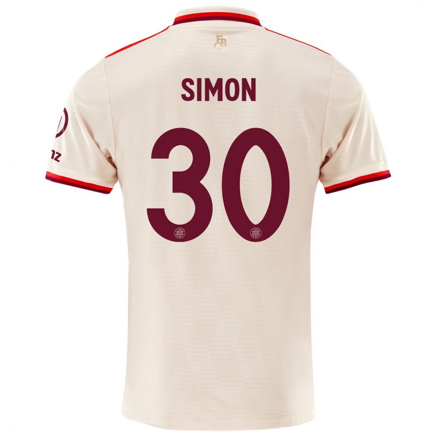 Enfant Football Maillot Carolin Simon #30 Lin Troisieme 2024/25