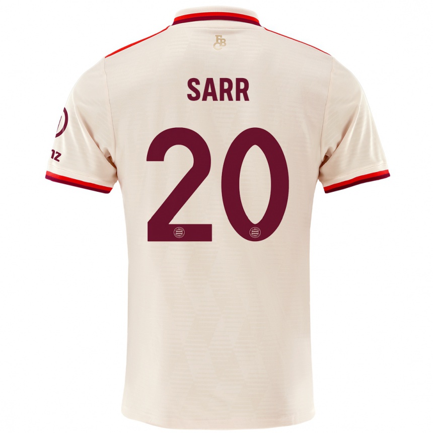 Enfant Football Maillot Bouna Sarr #20 Lin Troisieme 2024/25