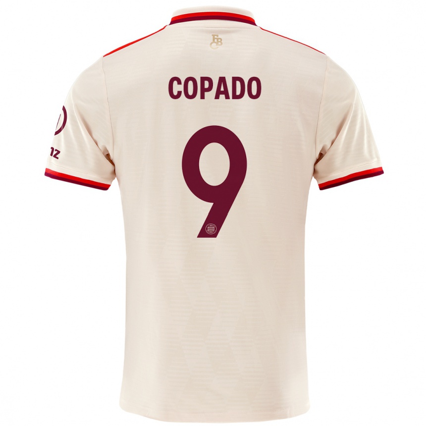 Enfant Football Maillot Lucas Copado #9 Lin Troisieme 2024/25