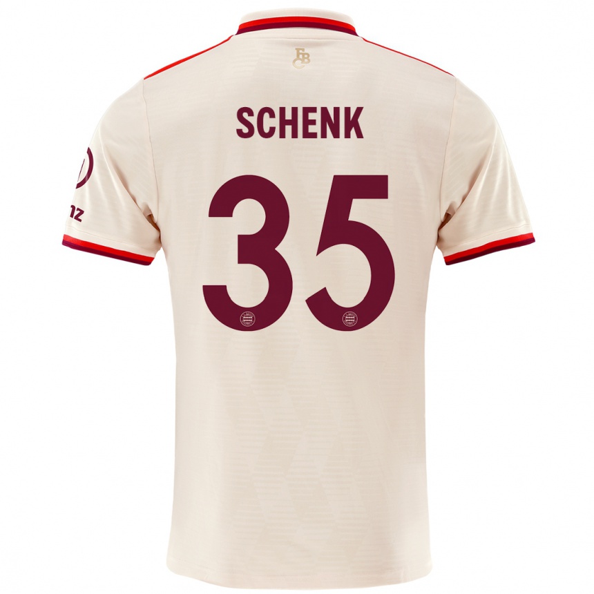 Enfant Football Maillot Johannes Schenk #35 Lin Troisieme 2024/25