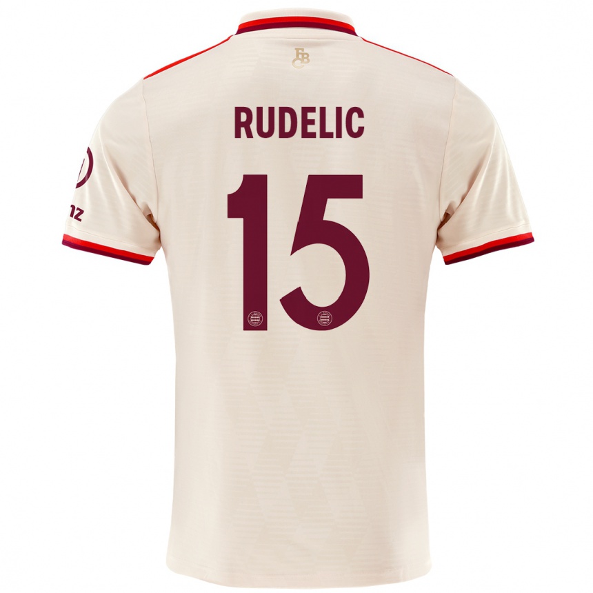 Enfant Football Maillot Ivana Rudelic #15 Lin Troisieme 2024/25