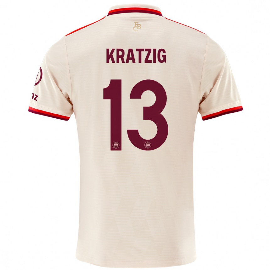 Enfant Football Maillot Frans Kratzig #13 Lin Troisieme 2024/25