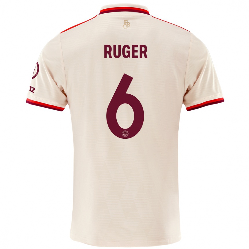 Enfant Football Maillot Kurt Ruger #6 Lin Troisieme 2024/25