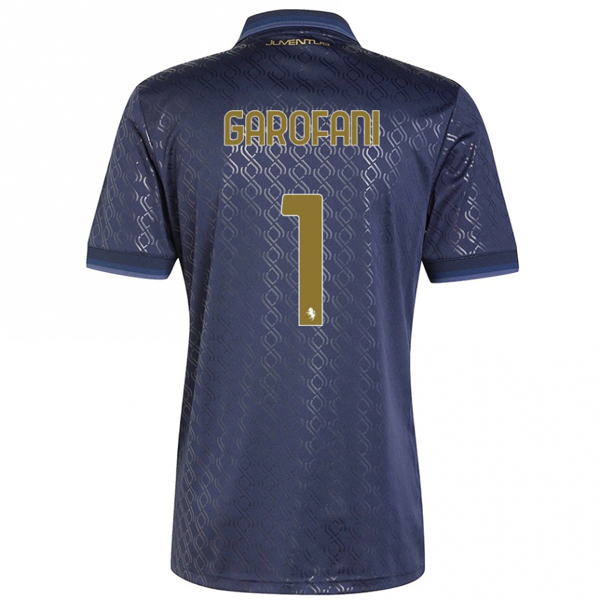 Enfant Football Maillot Giovanni Garofani #1 Bleu Marine Troisieme 2024/25