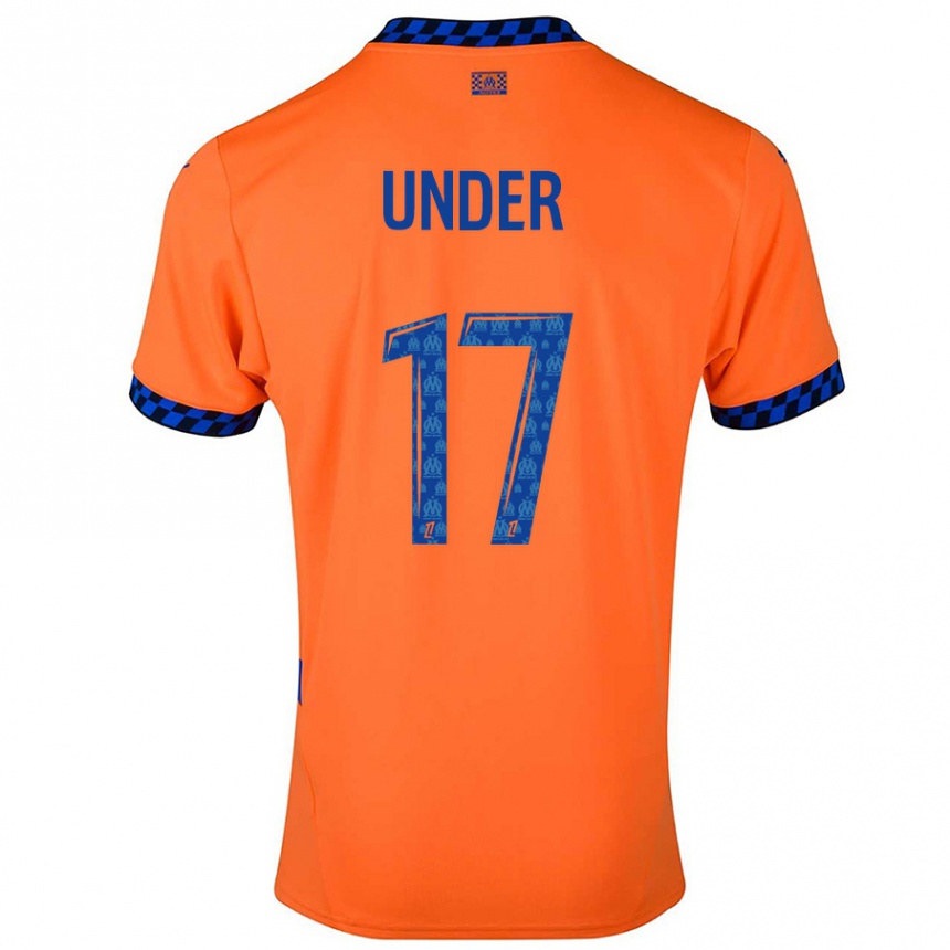 Enfant Football Maillot Cengiz Under #17 Orange Bleu Foncé Troisieme 2024/25