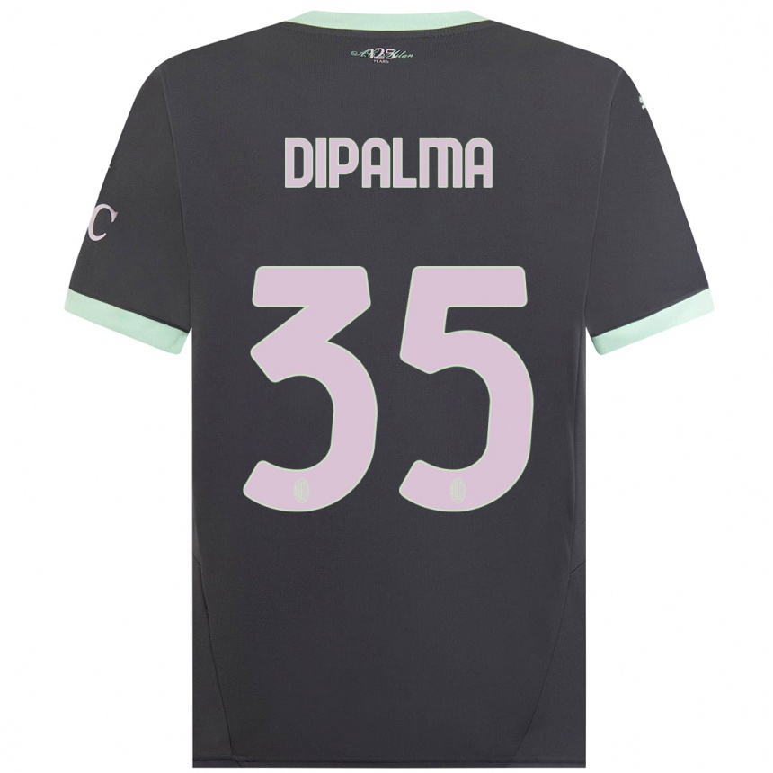 Enfant Football Maillot Matteo Dipalma #35 Gris Troisieme 2024/25