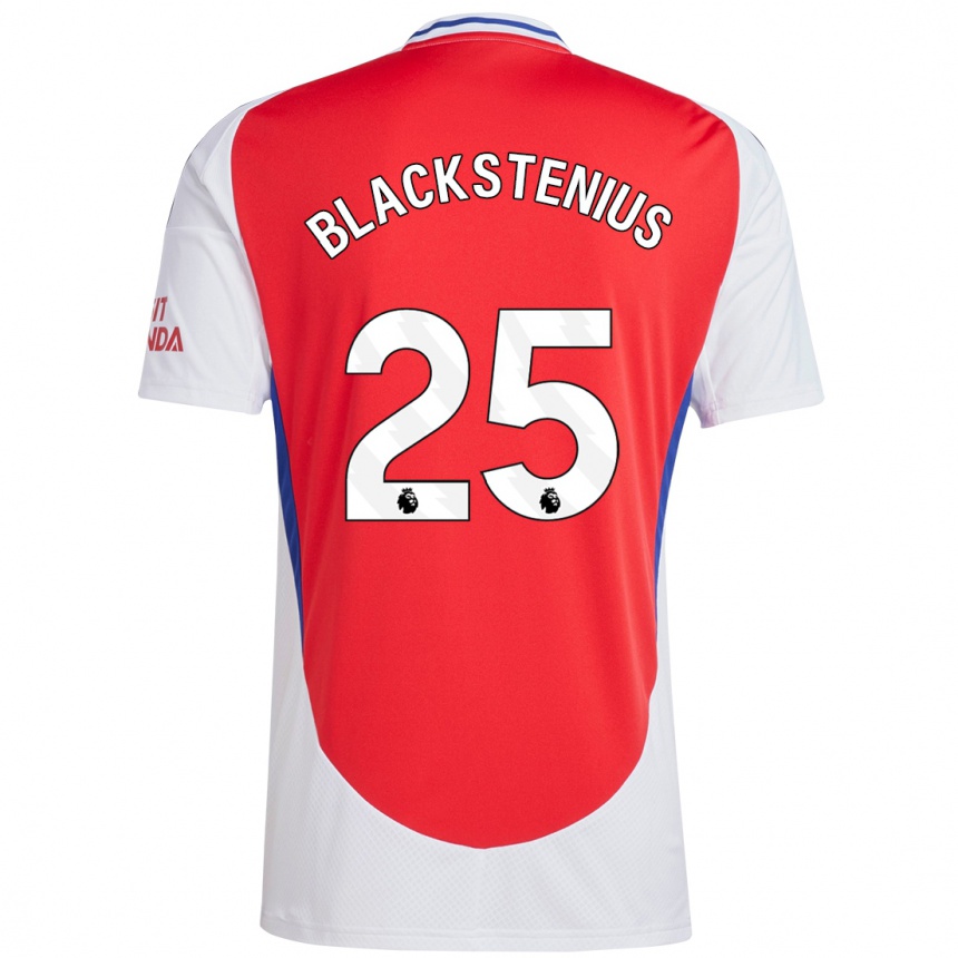 Homme Football Maillot Stina Blackstenius #25 Rouge Blanc Tenues Domicile 2024/25