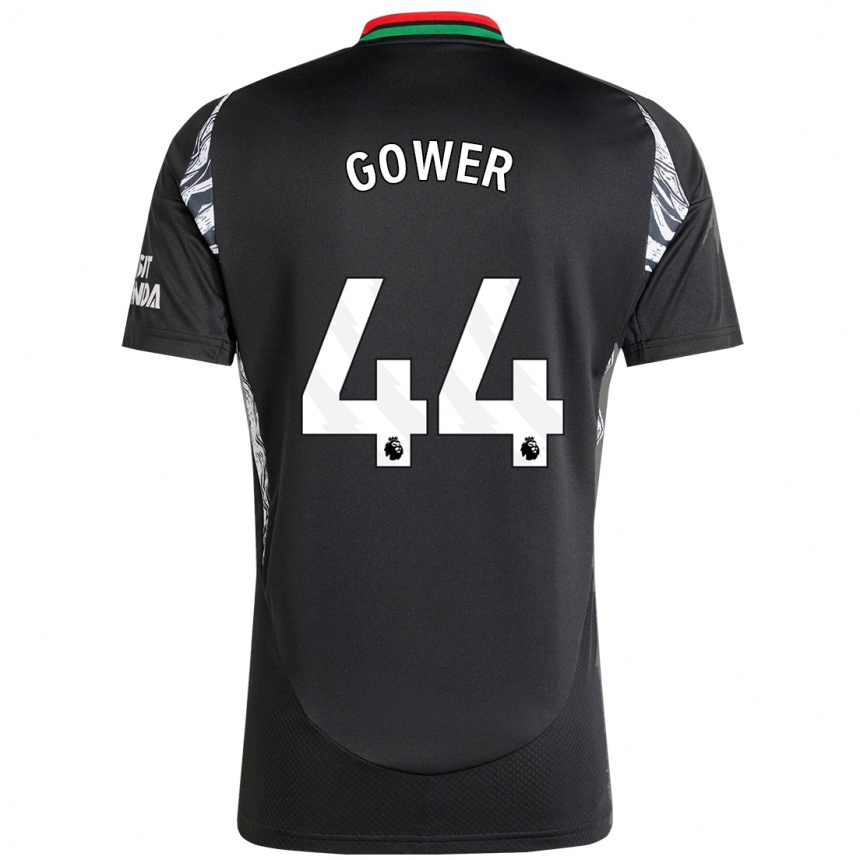 Homme Football Maillot Jimi Gower #44 Noir Tenues Extérieur 2024/25