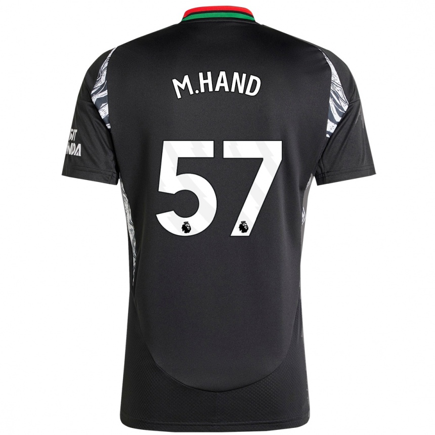 Homme Football Maillot Ismail Oulad M'hand #57 Noir Tenues Extérieur 2024/25