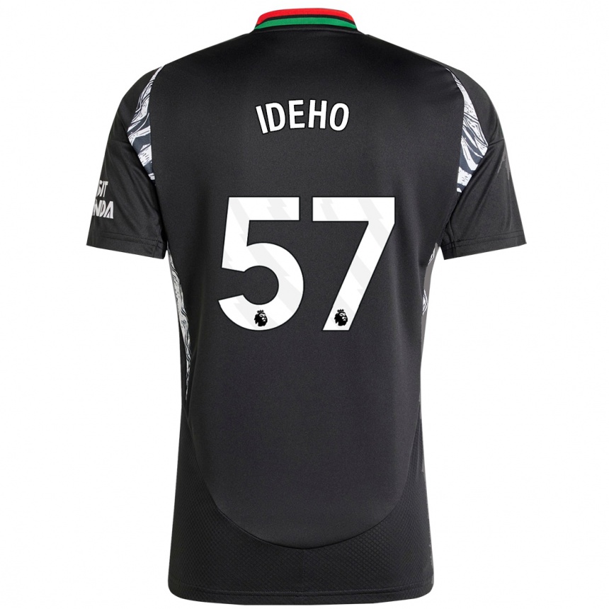 Homme Football Maillot Joel Ideho #57 Noir Tenues Extérieur 2024/25