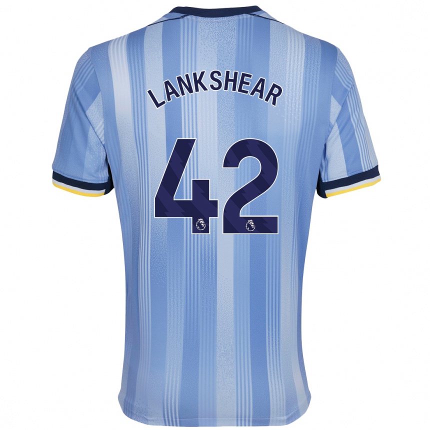 Homme Football Maillot Will Lankshear #42 Bleu Clair Tenues Extérieur 2024/25