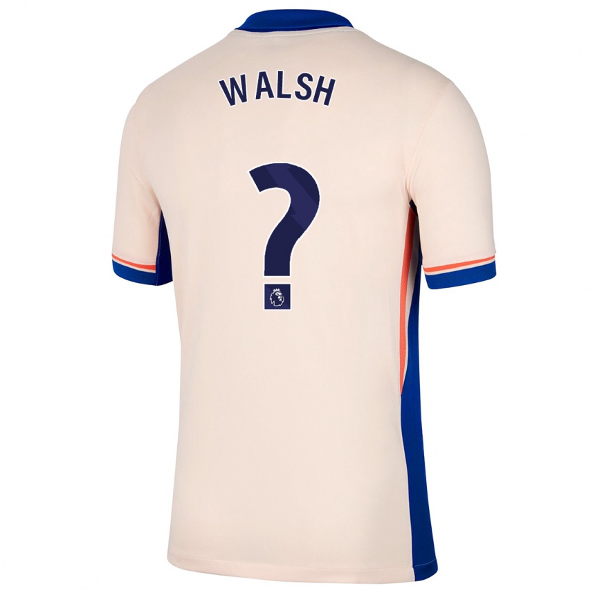 Homme Football Maillot Reggie Walsh #0 Beige Clair Tenues Extérieur 2024/25