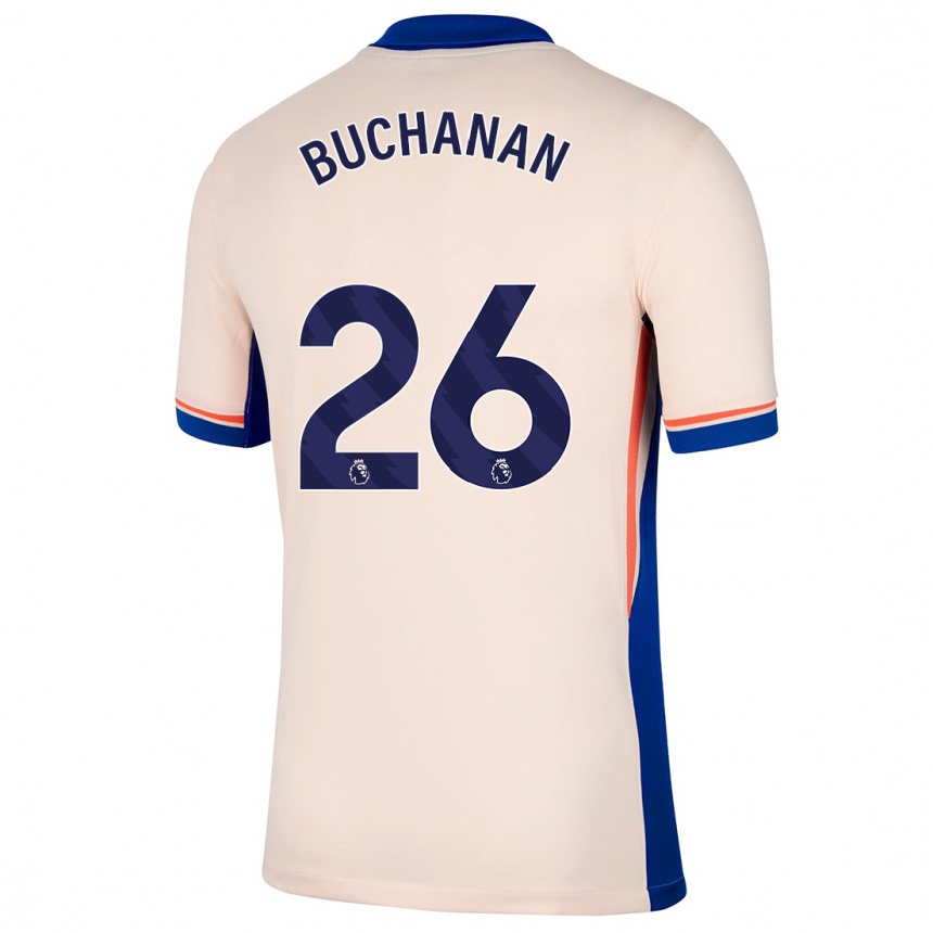 Homme Football Maillot Kadeisha Buchanan #26 Beige Clair Tenues Extérieur 2024/25