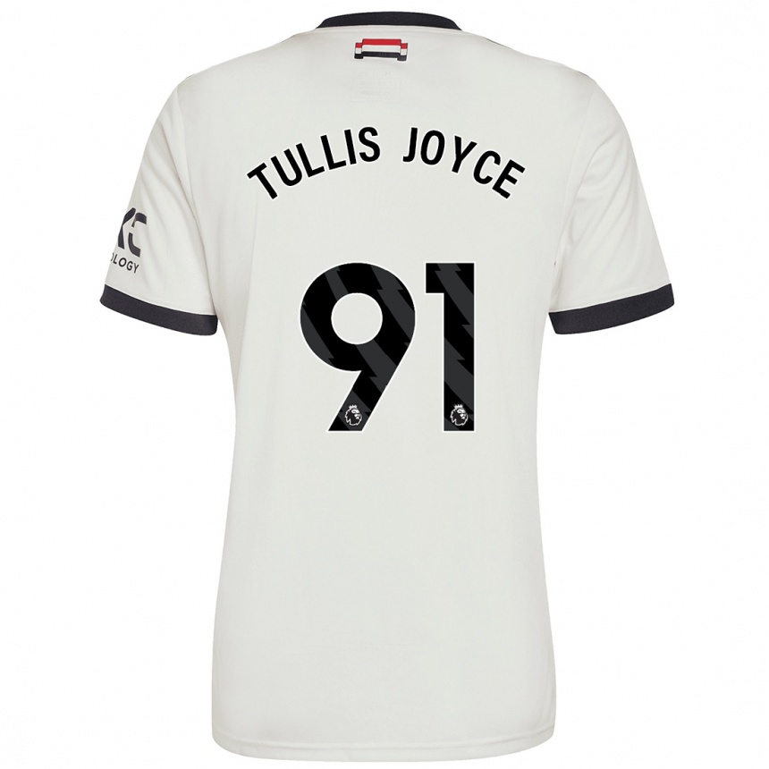 Homme Football Maillot Phallon Tullis-Joyce #91 Blanc Cassé Troisieme 2024/25