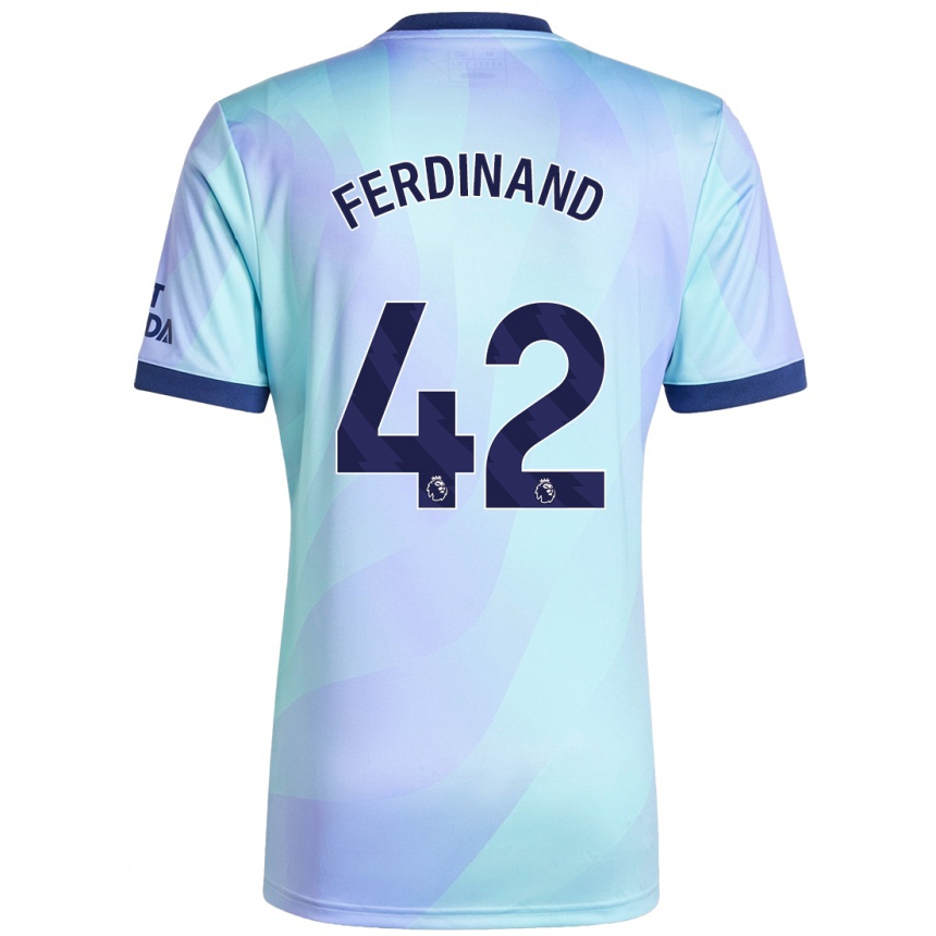 Homme Football Maillot Seb Ferdinand #42 Aqua Troisieme 2024/25