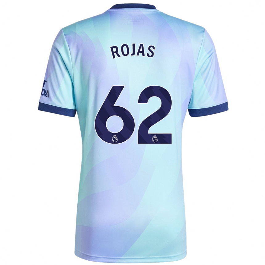 Homme Football Maillot Alexei Rojas #62 Aqua Troisieme 2024/25