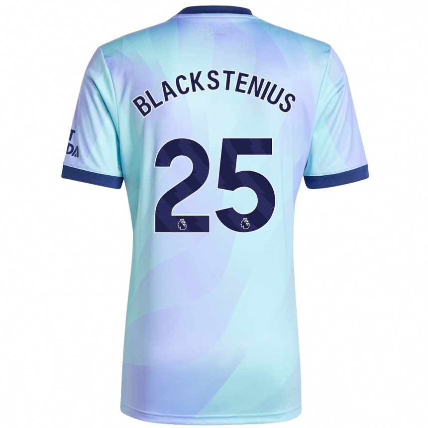 Homme Football Maillot Stina Blackstenius #25 Aqua Troisieme 2024/25