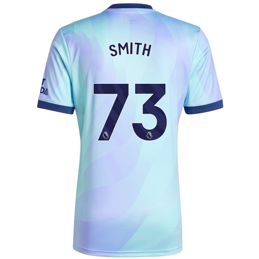 Homme Football Maillot Tom Smith #73 Aqua Troisieme 2024/25