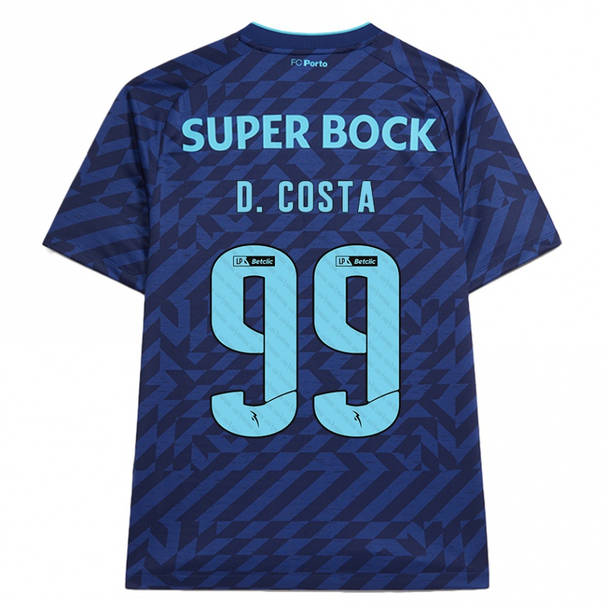 Homme Football Maillot Diogo Costa #99 Bleu Marine Troisieme 2024/25