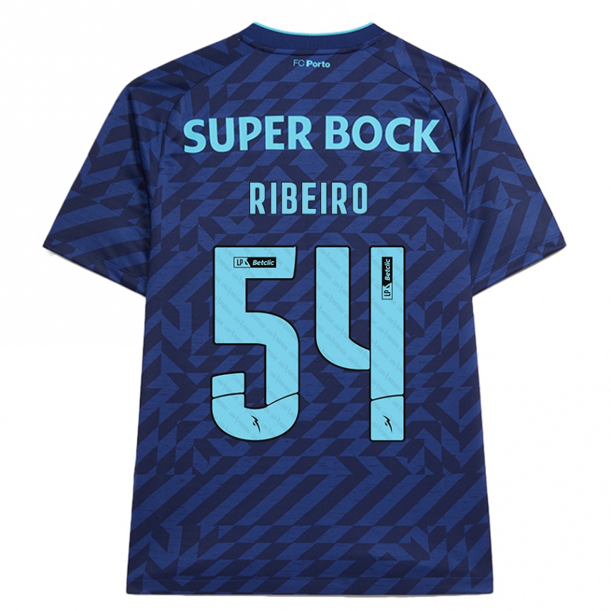 Homme Football Maillot António Ribeiro #54 Bleu Marine Troisieme 2024/25