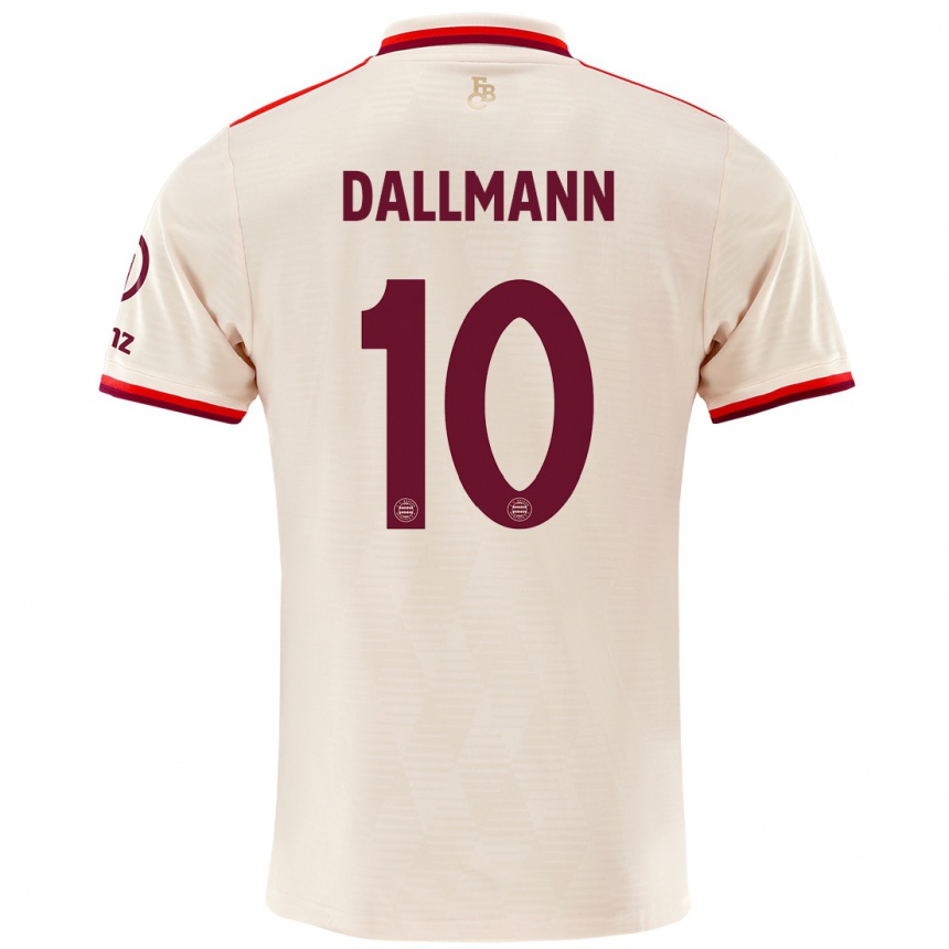 Homme Football Maillot Linda Dallmann #10 Lin Troisieme 2024/25