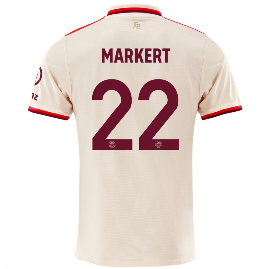 Homme Football Maillot Leon Markert #22 Lin Troisieme 2024/25