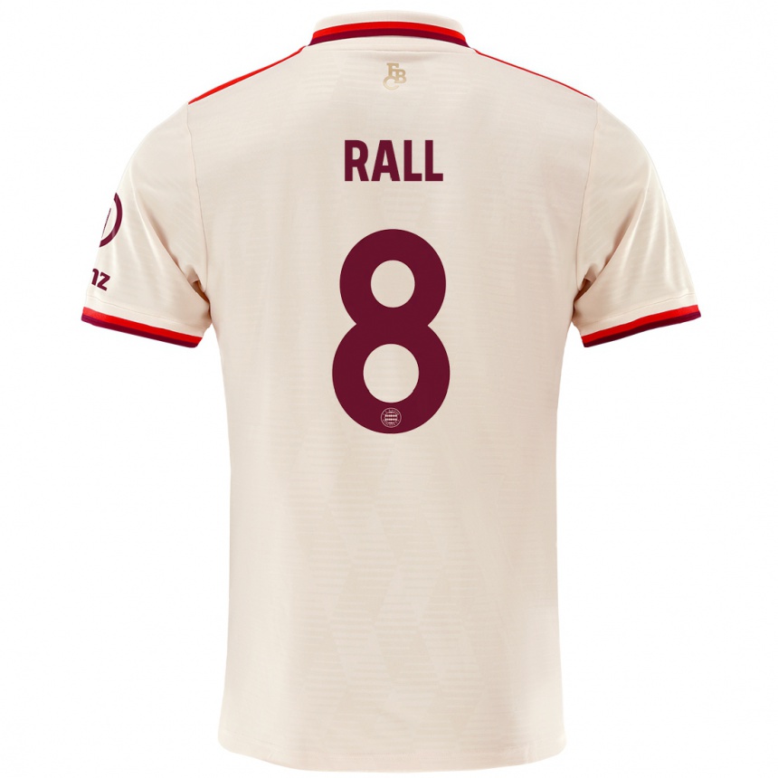 Homme Football Maillot Maximiliane Rall #8 Lin Troisieme 2024/25