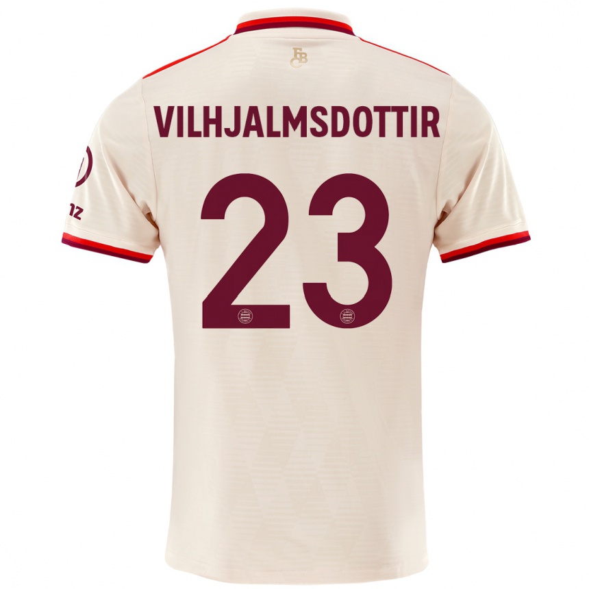 Homme Football Maillot Karolina Lea Vilhjalmsdottir #23 Lin Troisieme 2024/25