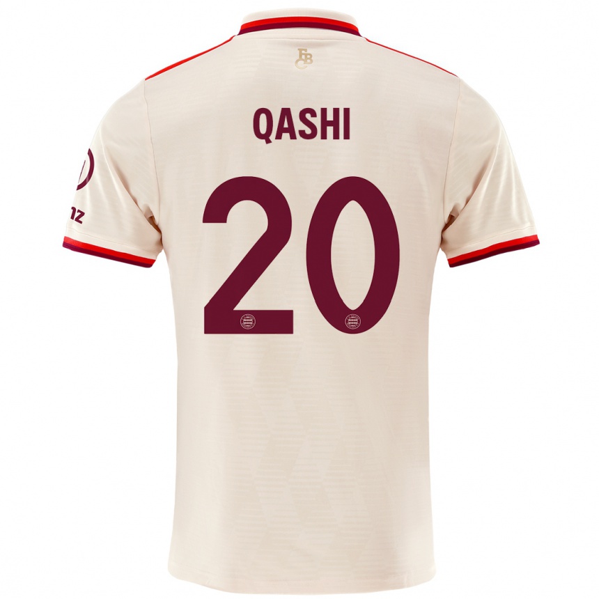 Homme Football Maillot Yousef Qashi #20 Lin Troisieme 2024/25