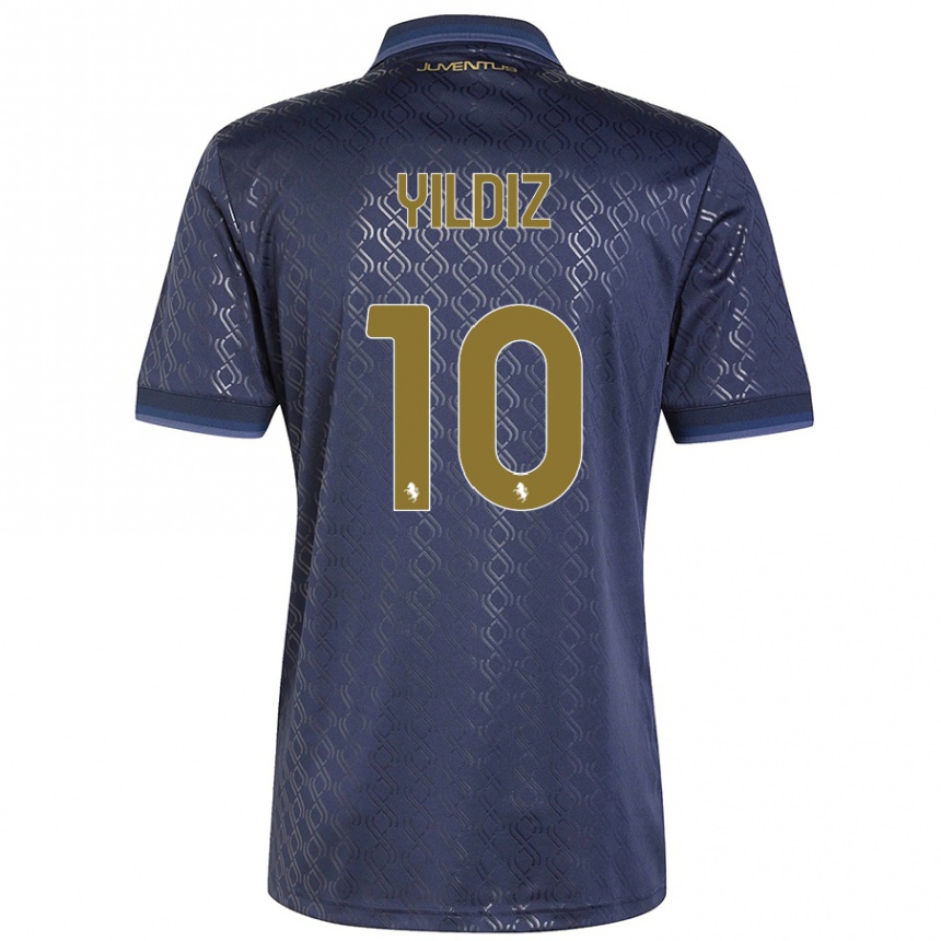 Homme Football Maillot Kenan Yildiz #10 Bleu Marine Troisieme 2024/25