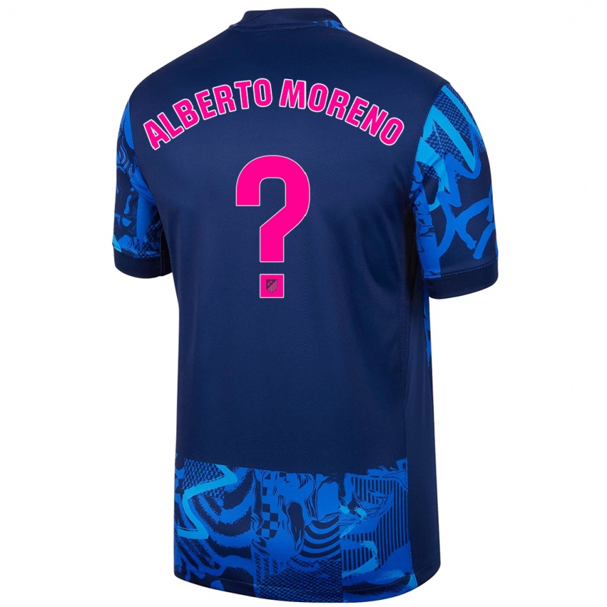 Homme Football Maillot Alberto Moreno #0 Bleu Royal Troisieme 2024/25